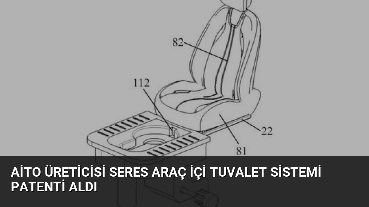 Aito Üreticisi Seres Araç İçi Tuvalet Sistemi Patenti Aldı