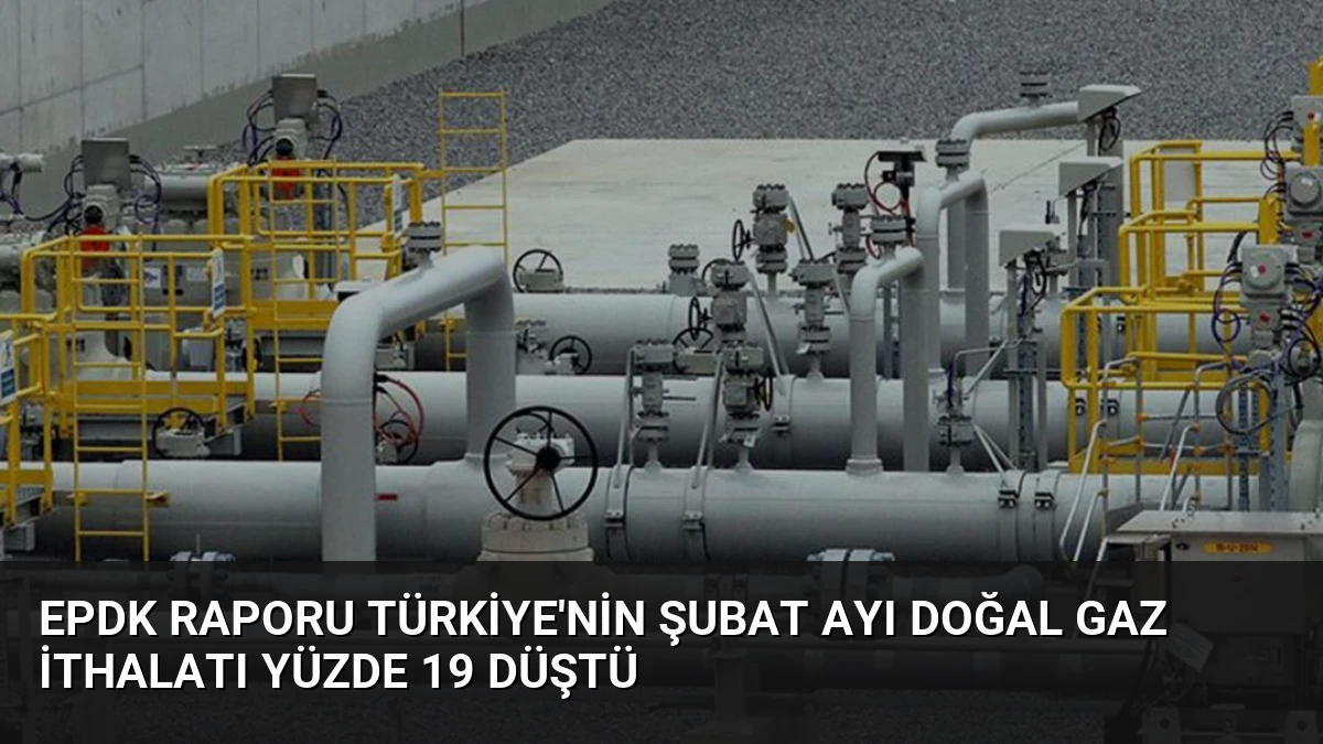 EPDK Raporu Türkiye’nin Şubat Ayı Doğal Gaz İthalatı Yüzde 19 Düştü