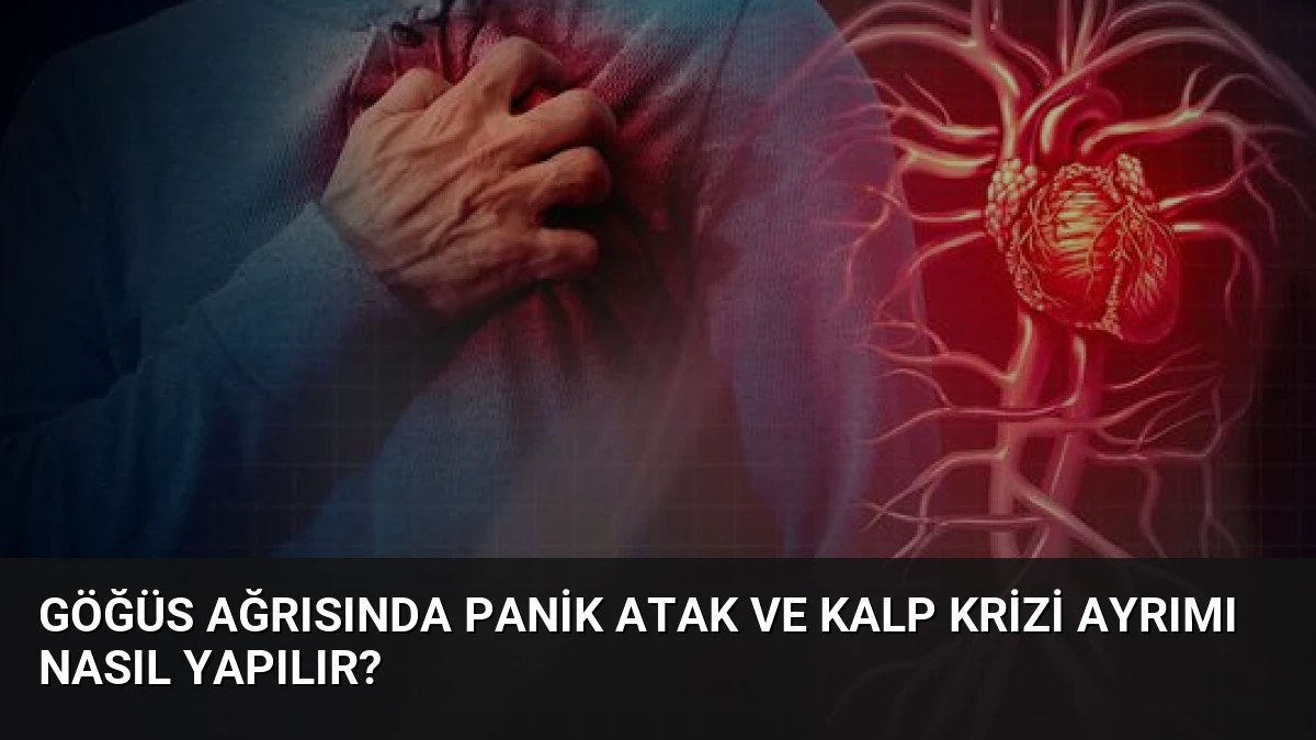 Göğüs Ağrısında Panik Atak ve Kalp Krizi Ayrımı Nasıl Yapılır?