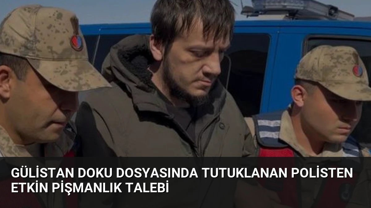 Gülistan Doku Dosyasında Tutuklanan Polisten Etkin Pişmanlık Talebi