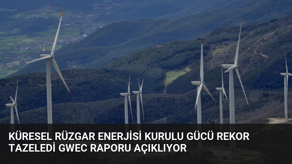 Küresel Rüzgar Enerjisi Kurulu Gücü Rekor Tazeledi GWEC Raporu Açıklıyor