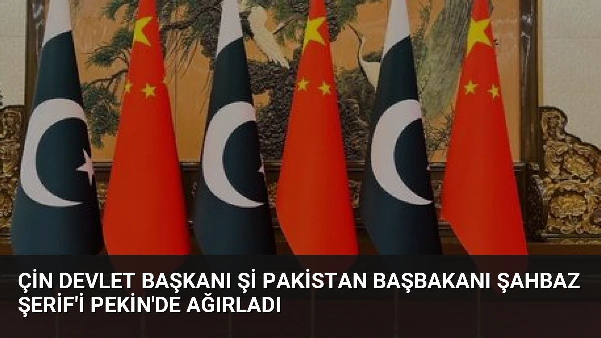 Çin Devlet Başkanı Şi Pakistan Başbakanı Şahbaz Şerif’i Pekin’de Ağırladı