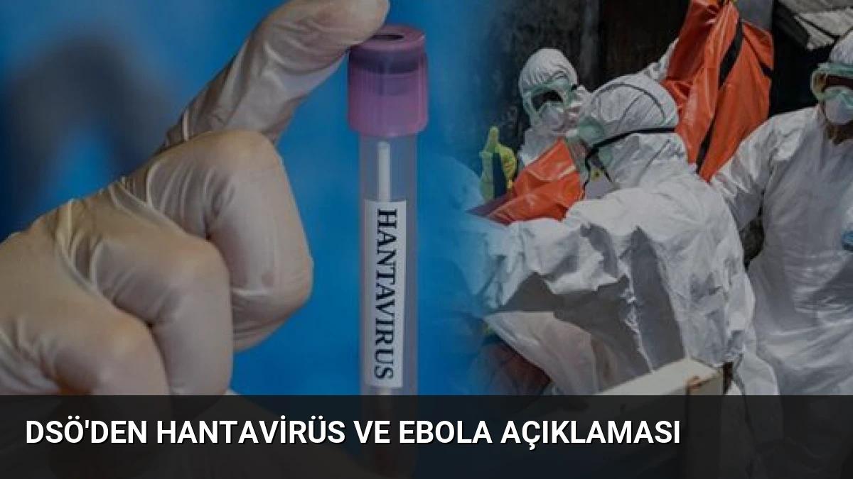 DSÖ’den Hantavirüs ve Ebola Açıklaması