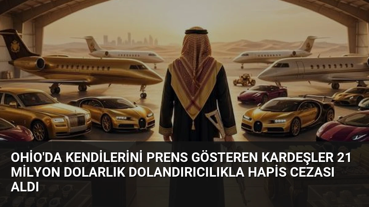 Ohio’da Kendilerini Prens Gösteren Kardeşler 21 Milyon Dolarlık Dolandırıcılıkla Hapis Cezası Aldı