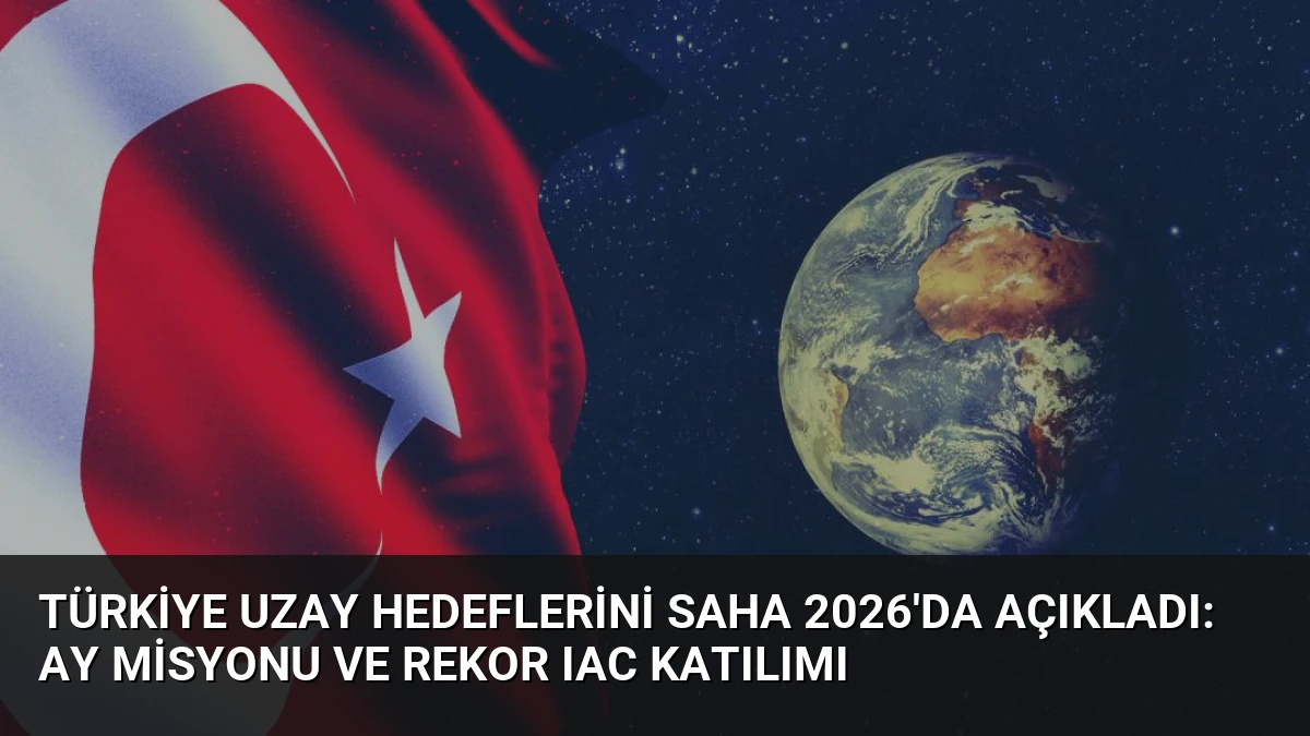 Türkiye Uzay Hedeflerini SAHA 2026’da Açıkladı: Ay Misyonu ve Rekor IAC Katılımı