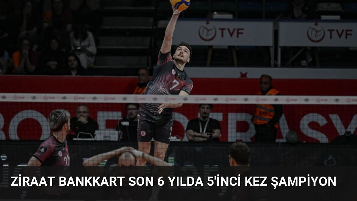 Ziraat Bankkart son 6 yılda 5’inci kez şampiyon