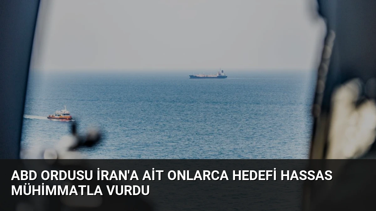 ABD Ordusu İran’a Ait Onlarca Hedefi Hassas Mühimmatla Vurdu