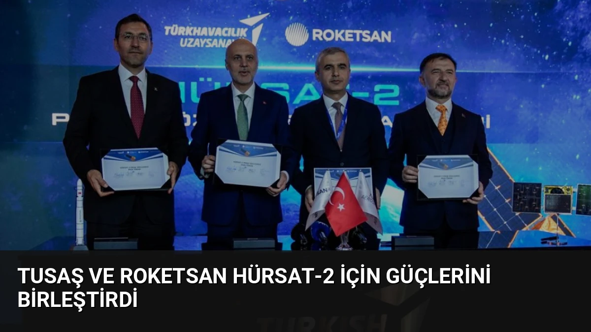 TUSAŞ ve ROKETSAN HÜRSAT-2 İçin Güçlerini Birleştirdi